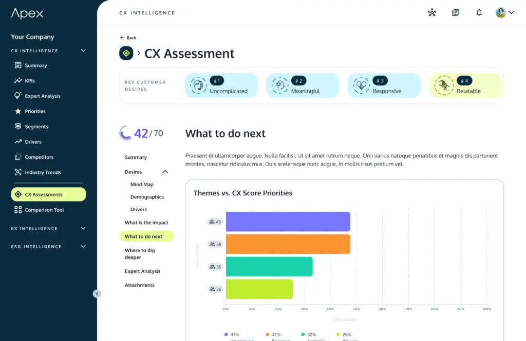 customer experience cx assessment